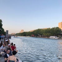 Photo taken at Quai de la Seine by Aclya G. on 6/27/2019