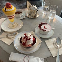Photo taken at Ladurée by Ami W. on 6/12/2023