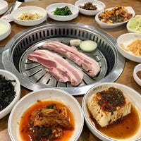 Photo taken at Ju Shin Jung Korean Charcoal BBQ by Andy H. on 11/7/2017