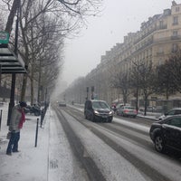Photo taken at Avenue de Friedland by JP on 3/12/2013