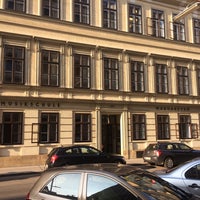 Photo taken at Musikschule Margareten by Roland F. on 10/6/2014