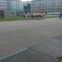 Photo taken at Стадион БНТУ by Настя П. on 5/23/2014
