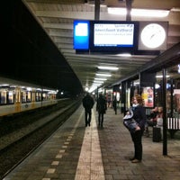 Photo taken at Sprinter Amsterdam Centraal - Amersfoort Vathorst by Michiel B. on 11/16/2012