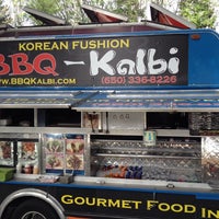 Photo taken at BBQ Kalbi Truck by Frosty on 3/6/2014