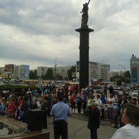 Photo taken at Площадь 50 лет Победы by Алексей М. on 6/27/2014