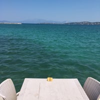 Photo taken at Ilıca Plajı by Oğuz Ş. on 8/6/2018