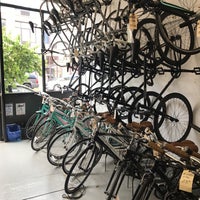 Photo taken at brooklyn bicycle doctor by Mackenzie K. on 7/15/2017