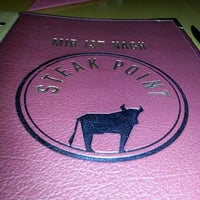 Photo taken at Steak Point by Karl K. on 12/11/2012