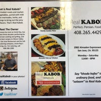 Photo taken at Real Kabob Persian Restaurant by Eric C. on 4/5/2019