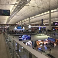 Photo taken at Hong Kong International Airport (HKG) by Tiinu W. on 5/5/2017