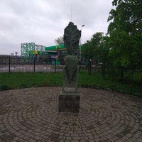 Photo taken at Пам&amp;#39;ятник буряку by Юрий С. on 4/29/2019