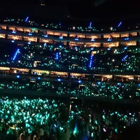 Photo taken at SHINEE World III In Mexico City by Cinthya on 4/5/2014