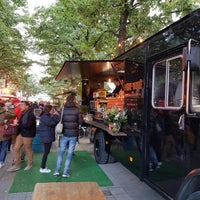 Photo taken at Food Truck Festival Antwerp by Karen V. on 5/14/2016