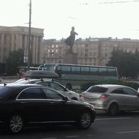 Photo taken at Памятник В. И. Ленину by Кирилл Л. on 7/3/2017