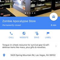 รูปภาพถ่ายที่ Zombie Apocalypse Store โดย 4Square U. เมื่อ 7/25/2017