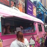 Photo taken at Hello Kitty Cafe Truck Pop-Up by Esther C. on 10/25/2015
