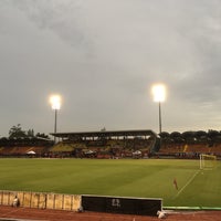 Photo taken at Boonyachinda Stadium by Chotiwat M. on 7/29/2018