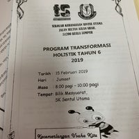 Sk Sentul Utama Kuala Lumpur Kuala Lumpur