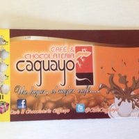 Das Foto wurde bei Café &amp;amp; Chocolatería Caguayo von Café &amp;amp; Chocolatería Caguayo am 9/13/2014 aufgenommen