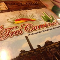 Photo taken at Los Tres Caminos by Chris E. on 12/16/2012