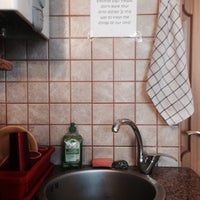Photo taken at Borscht Hostel Kiev by Maria M. on 10/16/2015