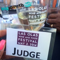5/3/2014 tarihinde KatrinaGziyaretçi tarafından Las Olas Wine And Food Festival'de çekilen fotoğraf