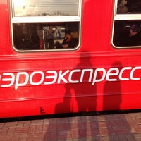 Photo taken at Aeroexpress Moscow - Domodedovo (DME) by Kamil on 4/19/2013