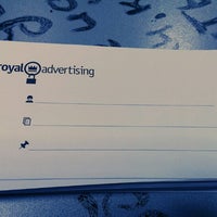 Foto scattata a Royal Advertising da RoyalAdvertising il 7/14/2014