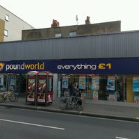 Photo taken at Poundworld by Eric R. on 8/11/2016