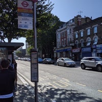Photo taken at Mare Street Bus Stop by Eric R. on 9/21/2019