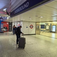 Photo taken at Heathrow Terminals 2 &amp;amp; 3 London Underground Station by Eric R. on 8/31/2023