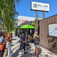 Photo taken at Blu Jam Café by Eric R. on 10/9/2022