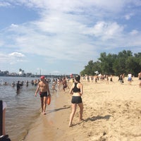 Photo taken at Пляж «Центральний» by Maria D. on 7/30/2016
