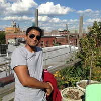 Photo taken at Eagle Street Rooftop Farms by Ben G. on 9/8/2013