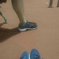 Photo taken at Queens Tennis Court by Susi on 5/11/2016