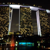 Photo taken at Marina Bay Sands by 05 Y. on 11/6/2015