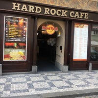 Photo taken at Hard Rock Cafe Prague by Volkan A. on 5/17/2017