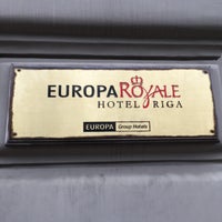 Photo taken at Europa Royale Hotel Riga by Jane Z. on 11/18/2017