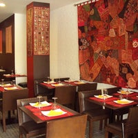 Photo taken at Diwali Restaurante - Cozinha Típica de Goa by Lurdes A. on 3/22/2014