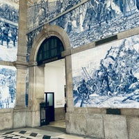 Photo taken at Estação Ferroviária de Porto-São Bento by Lulwah on 2/21/2024