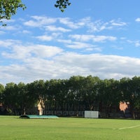Photo taken at Vincent Square Playing Fields by Jaroslaw M. on 6/22/2015