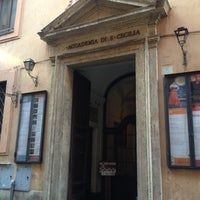 Photo taken at Conservatorio Di Santa Cecilia by Rabbit W. on 5/9/2013