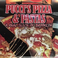 Снимок сделан в Pucci&amp;#39;s Pizza пользователем Vanessa C. 7/26/2017