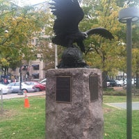 Photo taken at Bex Eagle Sculpture by Michael R. on 10/26/2012