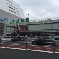 Photo taken at JR Shinjuku Station by Park .. on 9/14/2016