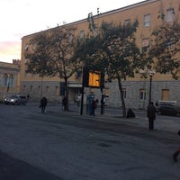 Photo taken at Fermata Piazza Gramsci by tongluobing on 11/13/2013