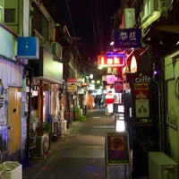 Photo taken at Shinjuku Golden-gai by Jenn L. on 1/3/2019