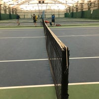 Photo taken at YMCA Arlington Tennis and Squash Center by Mickey H. on 3/9/2020