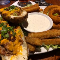 Photo taken at Back Forty Texas BBQ Roadhouse &amp;amp; Saloon by David O. on 2/10/2019