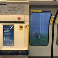 Photo taken at Piccadilly Line Train Heathrow T5 - Cockfosters by Suthawee S. on 10/28/2018